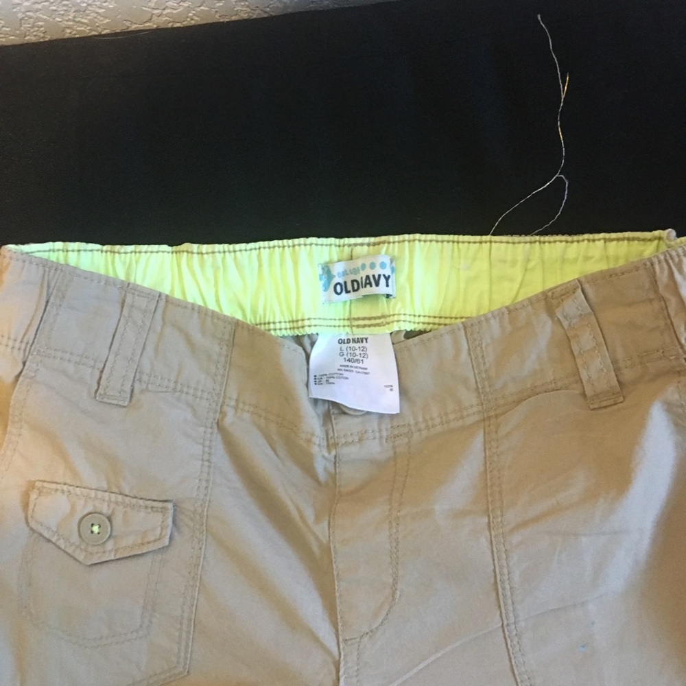 Cargo girls summer pants